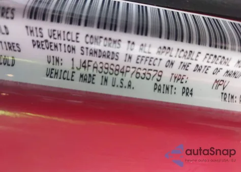 2004 Jeep Wrangler X from USA, damaged, VIN 1J4FA39S84P763579